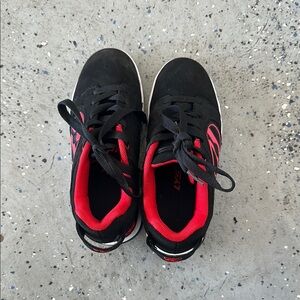 Heelys Black and Red Skate Shoes
